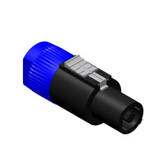 Procab VCL4FC Cable Connector 4-poler Speakon med skruterminering